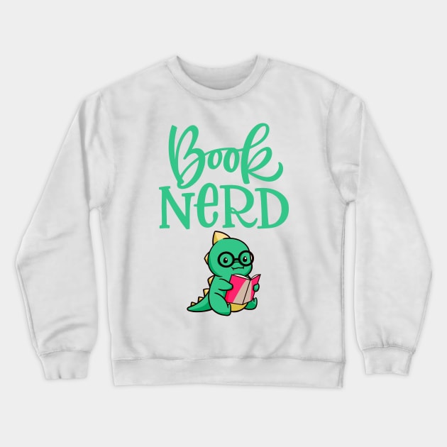 Book Nerd Crewneck Sweatshirt by My Tribe Apparel